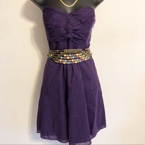 NWT Express strapless dress Sz 10